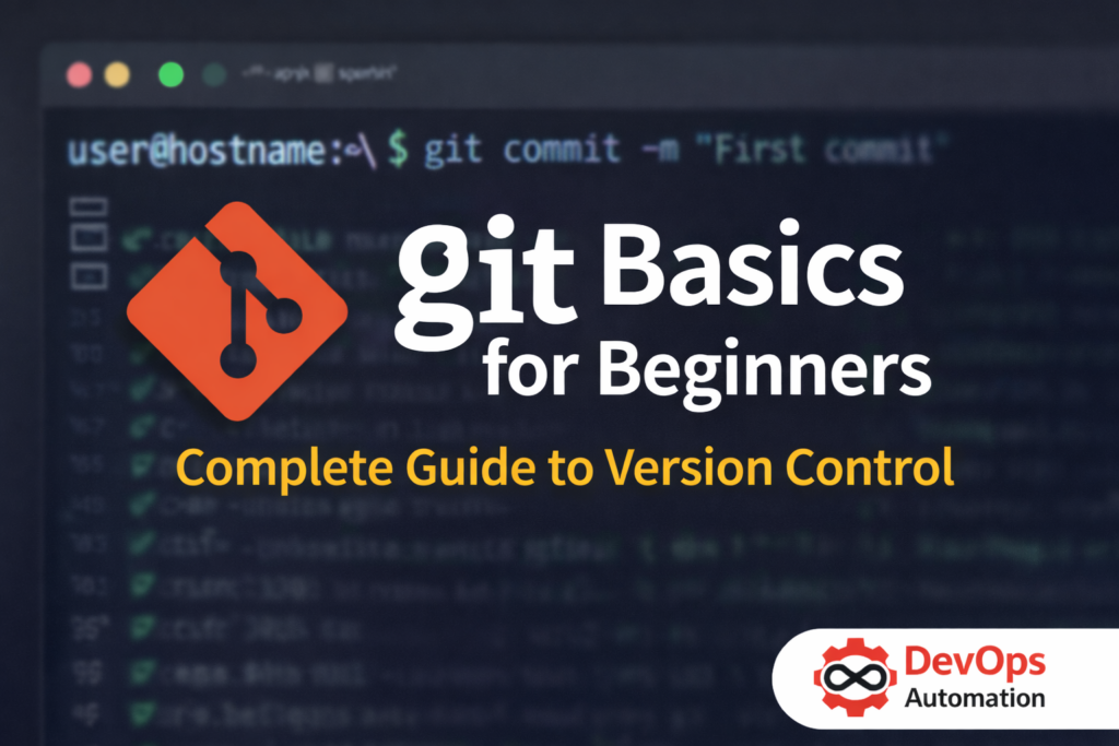 Git Basics for Beginners : A Complete Guide to Version Control