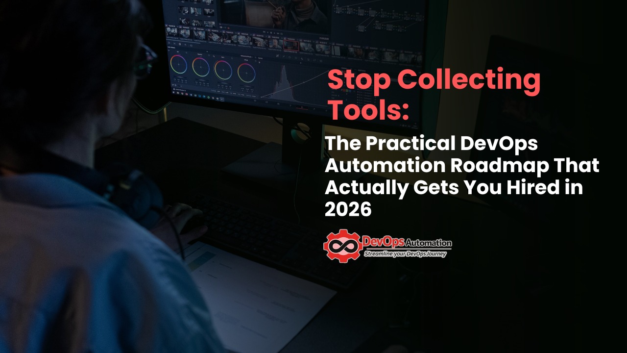 Stop Collecting Tools: The Practical DevOps Automation Roadmap That Actually Gets You Hired in 2026